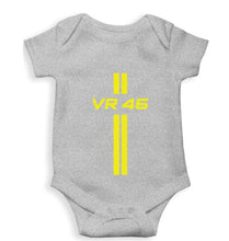 Load image into Gallery viewer, Valentino Rossi(VR 46) Kids Romper For Baby Boy/Girl-0-5 Months(18 Inches)-Grey-Ektarfa.online
