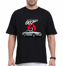 Load image into Gallery viewer, James Bond (007) Oversized T-Shirt for Men-Black-Ektarfa.online
