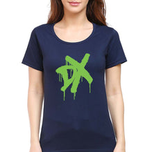 Load image into Gallery viewer, DX WWE T-Shirt for Women-XS(32 Inches)-Navy Blue-Ektarfa.online
