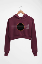 Load image into Gallery viewer, Bob Dylan Crop HOODIE FOR WOMEN-Maroon-Ektarfa.online
