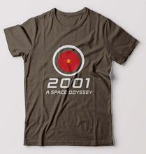 Load image into Gallery viewer, 2001 A Space Odyssey T-Shirt for Men-Olive Green-Ektarfa.online
