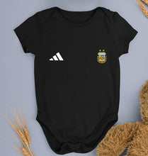 Load image into Gallery viewer, Argentina Football Kids Romper For Baby Boy/Girl-0-5 Months(18 Inches)-Black-Ektarfa.online
