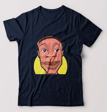 Load image into Gallery viewer, Khaby Lame T-Shirt for Men-S(38 Inches)-Navy Blue-Ektarfa.online
