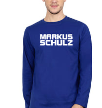 Load image into Gallery viewer, Markus Schulz Full Sleeves T-Shirt for Men-Royal Blue-Ektarfa.online
