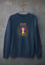 Load image into Gallery viewer, Psychedelic Mind Unisex Sweatshirt for Men/Women-S(40 Inches)-Navy Blue-Ektarfa.online
