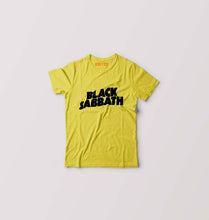 Load image into Gallery viewer, Black Sabbath Kids T-Shirt for Boy/Girl-0-1 Year(20 Inches)-Yellow-Ektarfa.online
