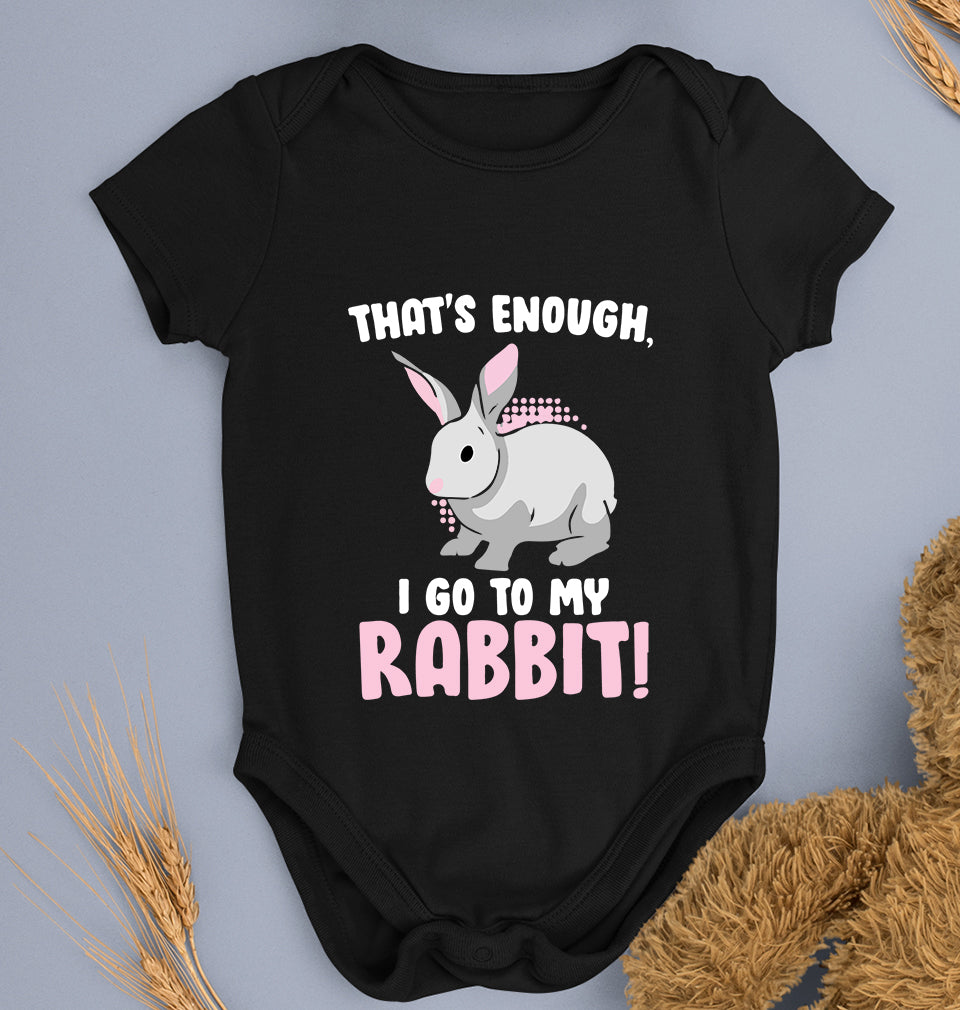 Rabbit Bunny Kids Romper For Baby Boy/Girl-Black-Ektarfa.online