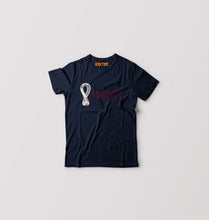 Load image into Gallery viewer, FIFA World Cup Qatar 2022 Kids T-Shirt for Boy/Girl-0-1 Year(20 Inches)-Navy Blue-Ektarfa.online
