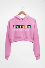 Load image into Gallery viewer, Friends Crop HOODIE FOR WOMEN-Light Baby Pink-Ektarfa.online
