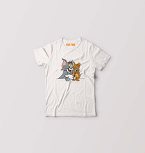 Load image into Gallery viewer, Tom and Jerry Kids T-Shirt for Boy/Girl-0-1 Year(20 Inches)-White-Ektarfa.online
