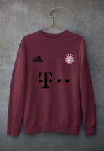 Load image into Gallery viewer, FC Bayern Munich 2021-22 Unisex Sweatshirt for Men/Women-Maroon-Ektarfa.online
