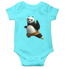 Load image into Gallery viewer, Kung Fu Panda Kids Romper For Baby Boy/Girl-0-5 Months(18 Inches)-Sky Blue-Ektarfa.online
