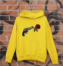 Load image into Gallery viewer, Guns N&#39; Roses Unisex Hoodie for Men/Women-S(40 Inches)-Mustard Yellow-Ektarfa.online
