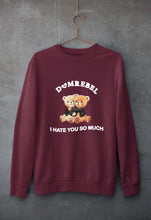 Load image into Gallery viewer, Domrebel Bear Unisex Sweatshirt for Men/Women-Maroon-Ektarfa.online
