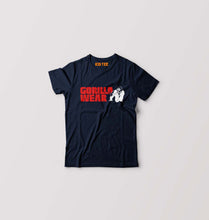 Load image into Gallery viewer, Gorilla Wear T-Shirt for Boy/Girl-Navy Blue-Ektarfa.online
