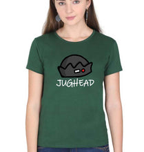 Load image into Gallery viewer, Jughead Jones Riverdale T-Shirt for Women-Dark Green-Ektarfa.online
