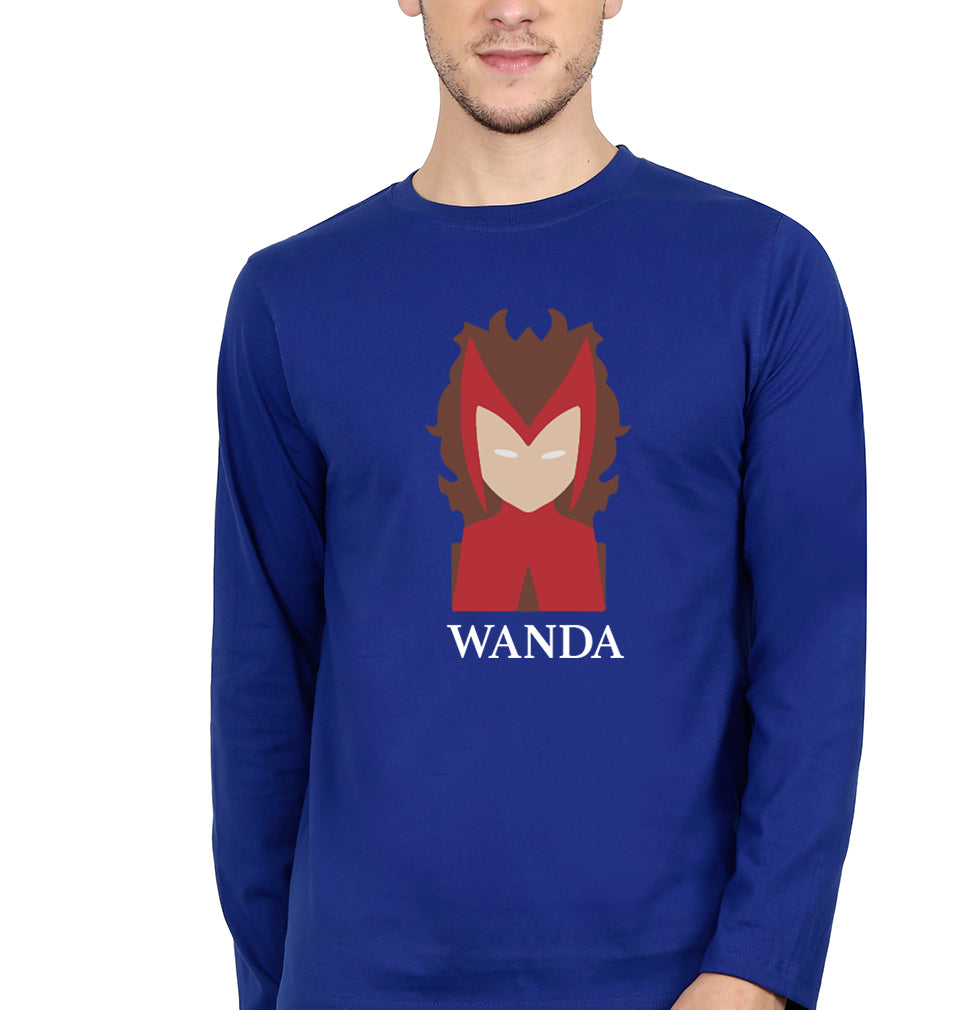 Wanda Full Sleeves T-Shirt for Men-ROYAL BLUE-Ektarfa.online
