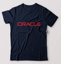 Load image into Gallery viewer, Oracle T-Shirt for Men-S(38 Inches)-Navy Blue-Ektarfa.online
