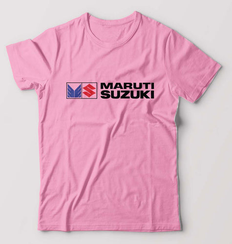Maruti-Suzuki T-Shirt for Men-Light Baby Pink-Ektarfa.online