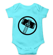Load image into Gallery viewer, Thor Superhero Kids Romper For Baby Boy/Girl-0-5 Months(18 Inches)-Sky Blue-Ektarfa.online
