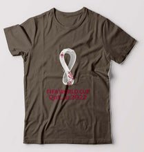 Load image into Gallery viewer, FIFA World Cup Qatar 2022 T-Shirt for Men-Olive Green-Ektarfa.online
