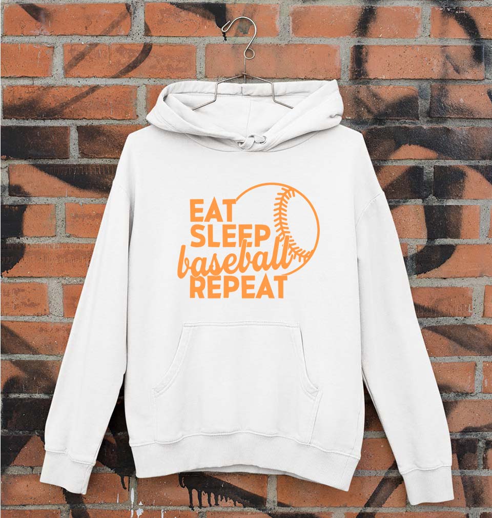 Baseball Unisex Hoodie for Men/Women-White-Ektarfa.online