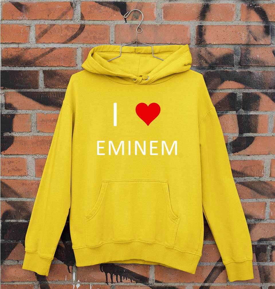 Eminem Unisex Hoodie for Men/Women-Mustard Yellow-Ektarfa.online