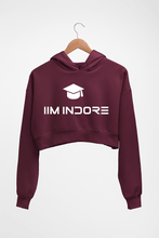 Load image into Gallery viewer, IIM I Indore Crop HOODIE FOR WOMEN
