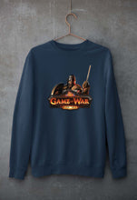 Load image into Gallery viewer, Game of War Unisex Sweatshirt for Men/Women-S(40 Inches)-Navy Blue-Ektarfa.online
