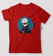 Load image into Gallery viewer, Gojo Satoru Anime T-Shirt for Men-Red-Ektarfa.online
