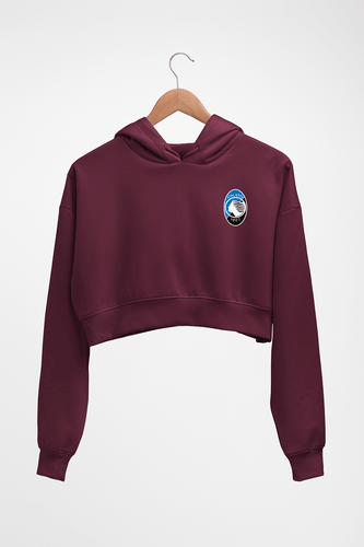 Atalanta Crop HOODIE FOR WOMEN-Maroon-Ektarfa.online