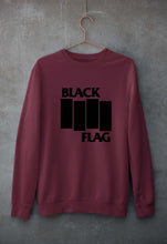 Load image into Gallery viewer, Black Flag Unisex Sweatshirt for Men/Women-S(40 Inches)-Maroon-Ektarfa.online
