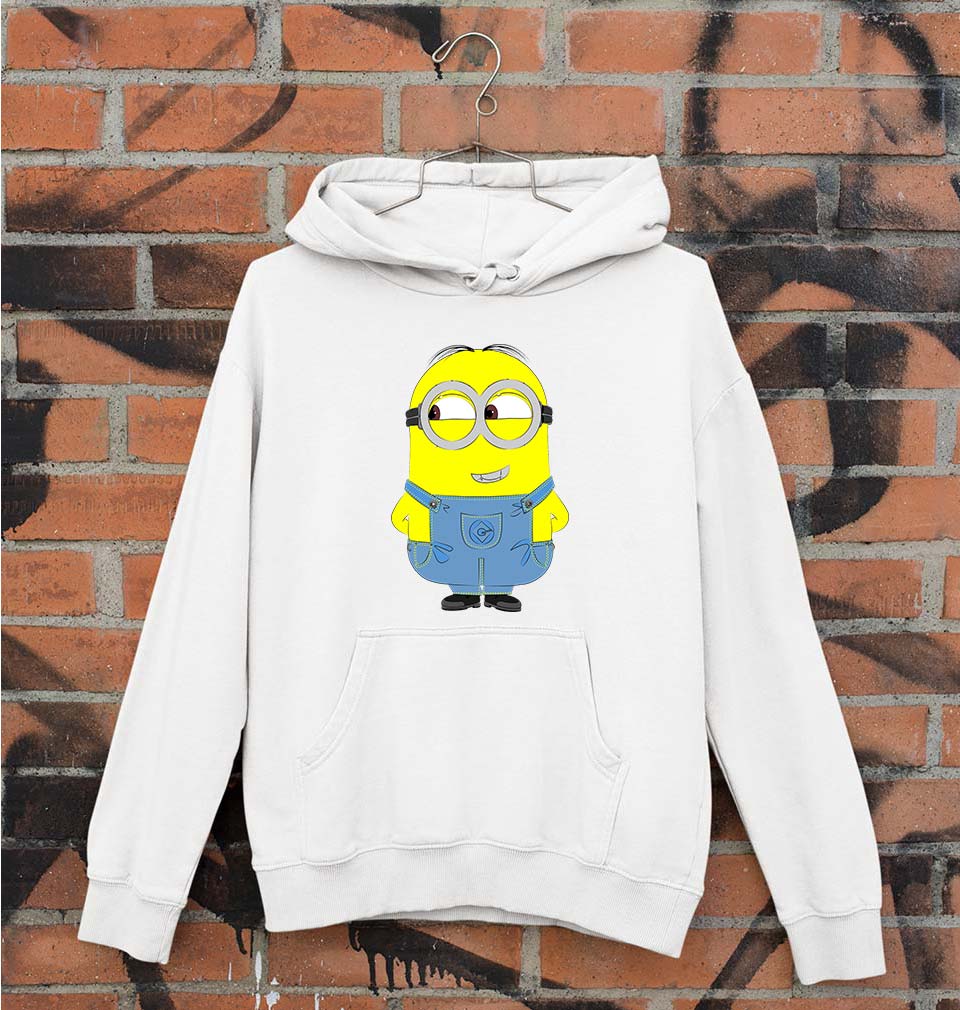 Minion Unisex Hoodie for Men/Women-White-Ektarfa.online