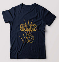 Load image into Gallery viewer, Mahakal Mahadev Bholenath Shiva Shivji T-Shirt for Men-Navy Blue-Ektarfa.online
