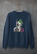 Load image into Gallery viewer, Batman Joker Unisex Sweatshirt for Men/Women-S(40 Inches)-Navy Blue-Ektarfa.online
