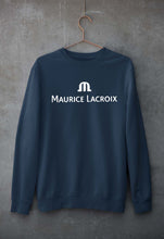 Load image into Gallery viewer, Maurice Lacroix Unisex Sweatshirt for Men/Women-S(40 Inches)-Navy Blue-Ektarfa.online
