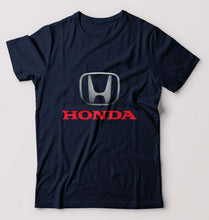 Load image into Gallery viewer, Honda T-Shirt for Men-S(38 Inches)-Navy Blue-Ektarfa.online
