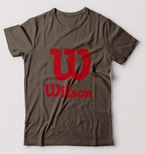 Load image into Gallery viewer, Wilson T-Shirt for Men-Olive Green-Ektarfa.online
