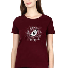 Load image into Gallery viewer, house of the dragon (dracarys) T-Shirt for Women-Maroon-Ektarfa.online
