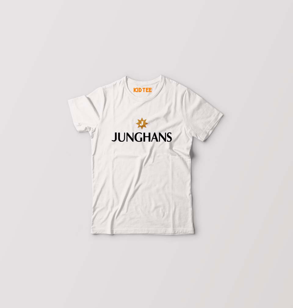 Junghans Kids T-Shirt for Boy/Girl-White-Ektarfa.online