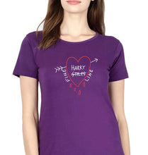 Load image into Gallery viewer, Harry Styles T-Shirt for Women-XS(32 Inches)-Purple-Ektarfa.online
