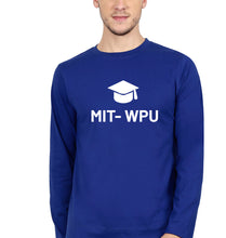 Load image into Gallery viewer, MIT WPU Full Sleeves T-Shirt for Men-Royal blue-Ektarfa.online
