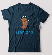 Load image into Gallery viewer, Space T-Shirt for Men-Petrol Blue-Ektarfa.online
