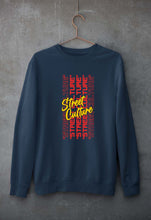 Load image into Gallery viewer, Street Culture Unisex Sweatshirt for Men/Women-S(40 Inches)-Navy Blue-Ektarfa.online
