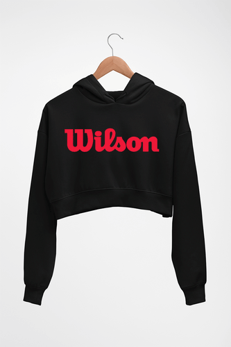 Wilson Crop HOODIE FOR WOMEN-Black-Ektarfa.online