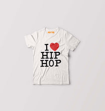 Load image into Gallery viewer, I Love Hip Hop Kids T-Shirt for Boy/Girl-White-Ektarfa.online
