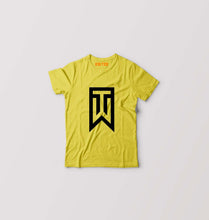 Load image into Gallery viewer, Tiger Woods Golf Kids T-Shirt for Boy/Girl-Yellow-Ektarfa.online
