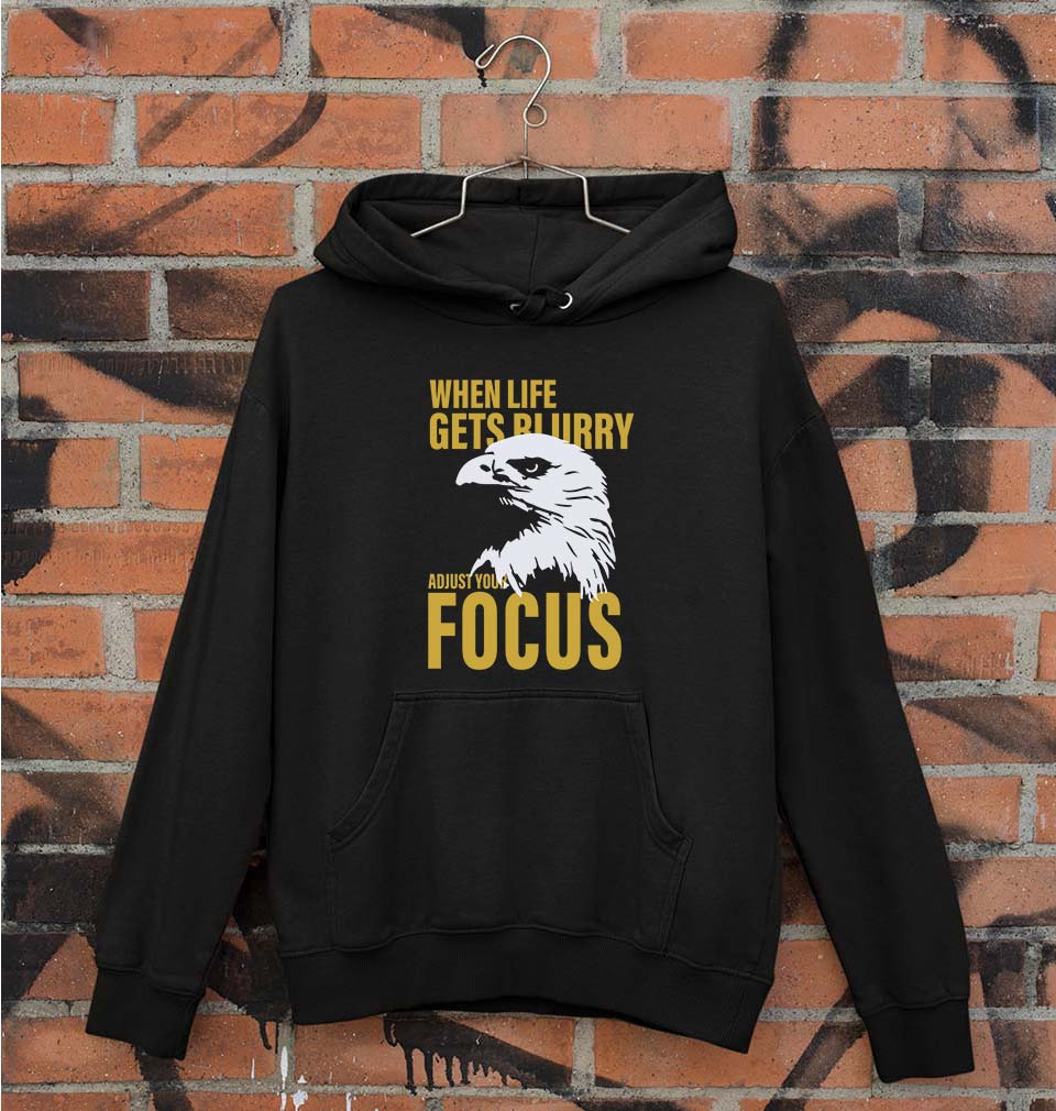 Eagle Unisex Hoodie for Men/Women-Black-Ektarfa.online