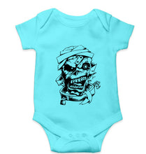 Load image into Gallery viewer, Iron Maiden Kids Romper For Baby Boy/Girl-0-5 Months(18 Inches)-Sky Blue-Ektarfa.online
