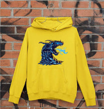 Load image into Gallery viewer, Dragon Unisex Hoodie for Men/Women-S(40 Inches)-Mustard Yellow-Ektarfa.online

